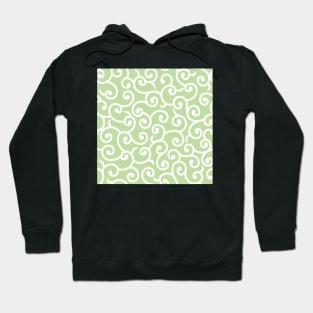 Tea Green Batik Hoodie